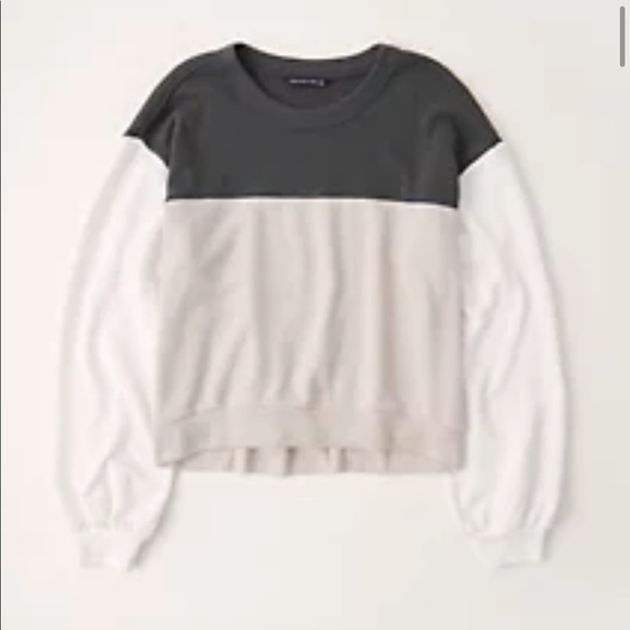 Abercrombie Colorblock Crewneck 